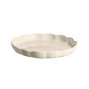 Emile Henry MADELEINE Ceramiczna Forma do Tarty 31 cm / Kremowa